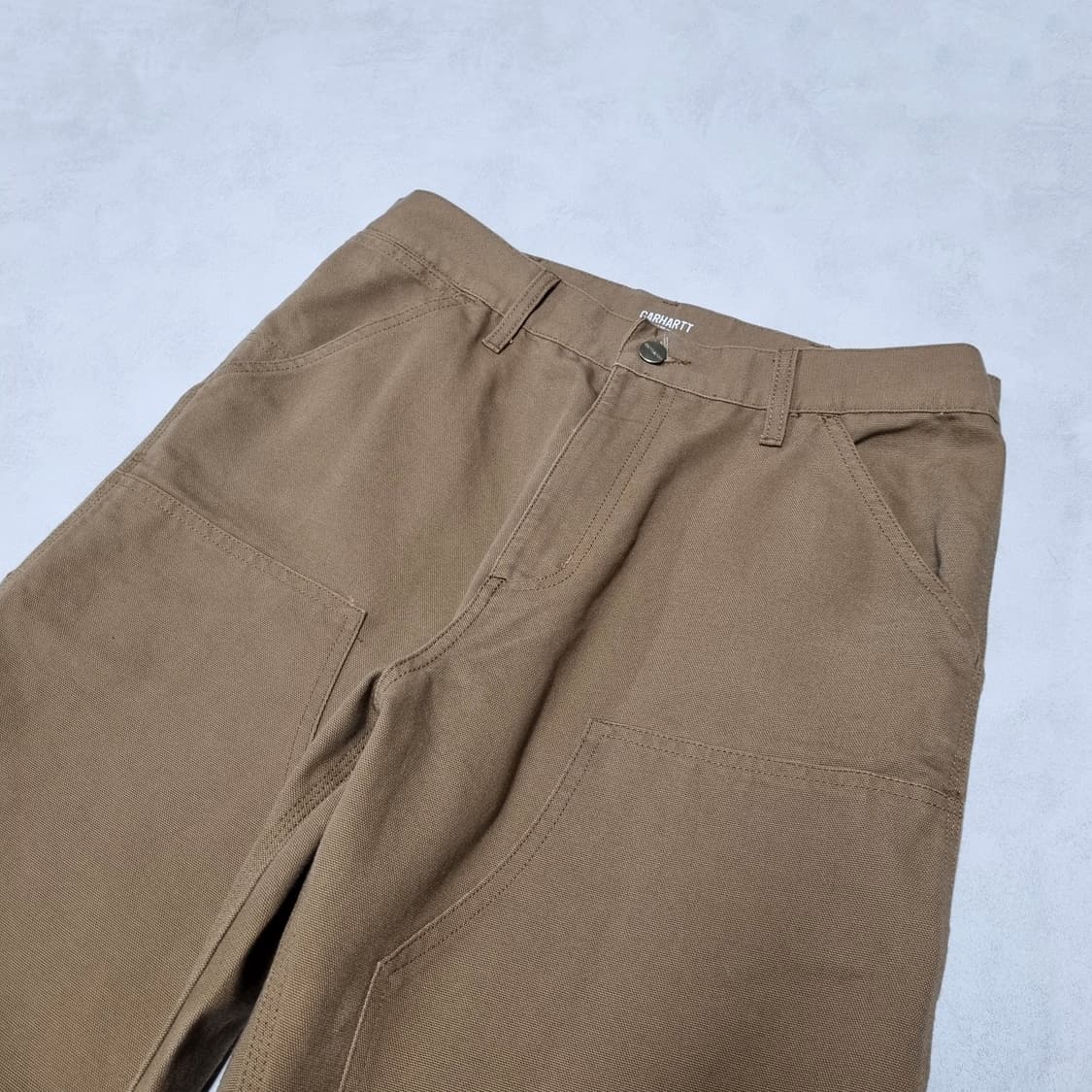 CARHARTT 더블니 팬츠 브라운 - 33 상품이미지5