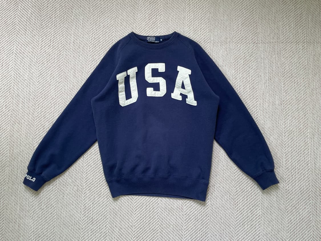 폴로랄프로렌 USA 네이비 스웻셔츠  J04338 상품이미지1