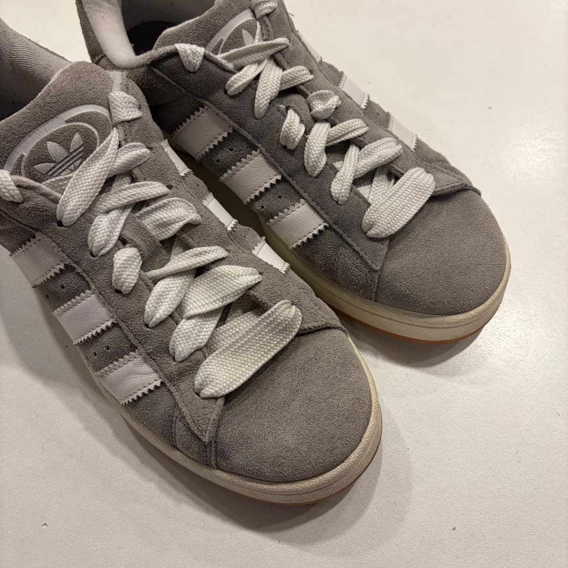 [260] 아디다스 캠퍼스 스웨이드 운동화 그레이 상품이미지3