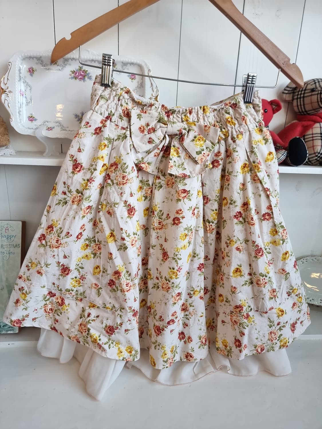 ARROW(애로우) 플라워 티어드 스커트 / 속치마 탈부착 상품이미지7