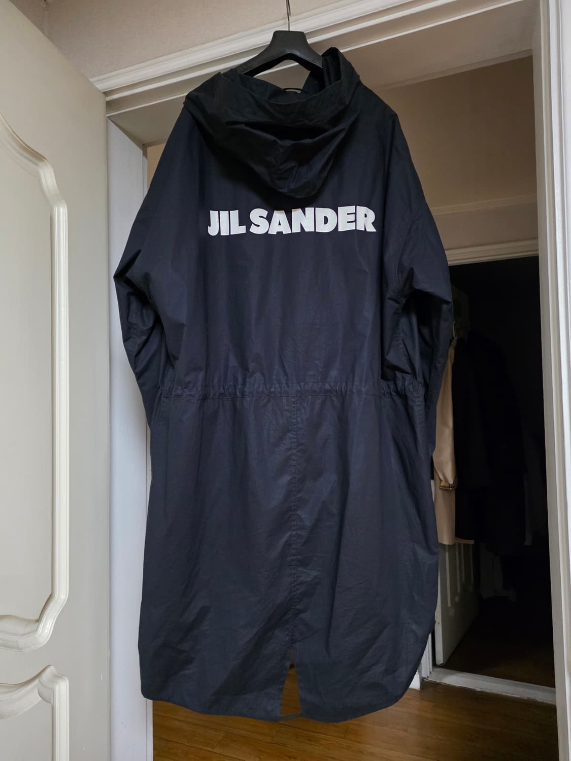 질샌더 백로고 야상 파카 상품이미지1