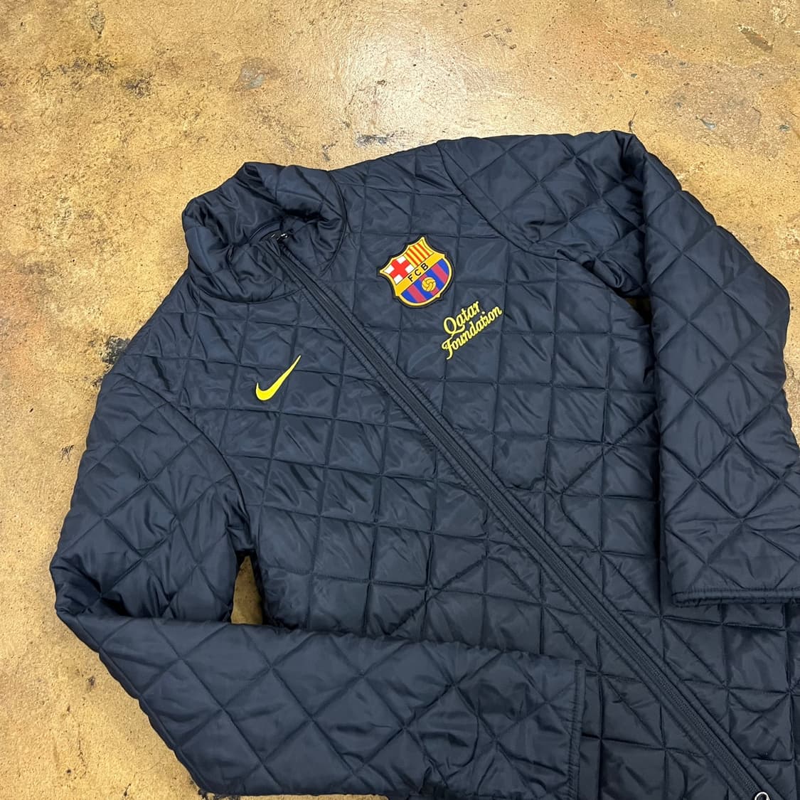 [정품/S] 나이키 바르셀로나 퀼팅 자켓 패딩 점퍼 b10 상품이미지1
