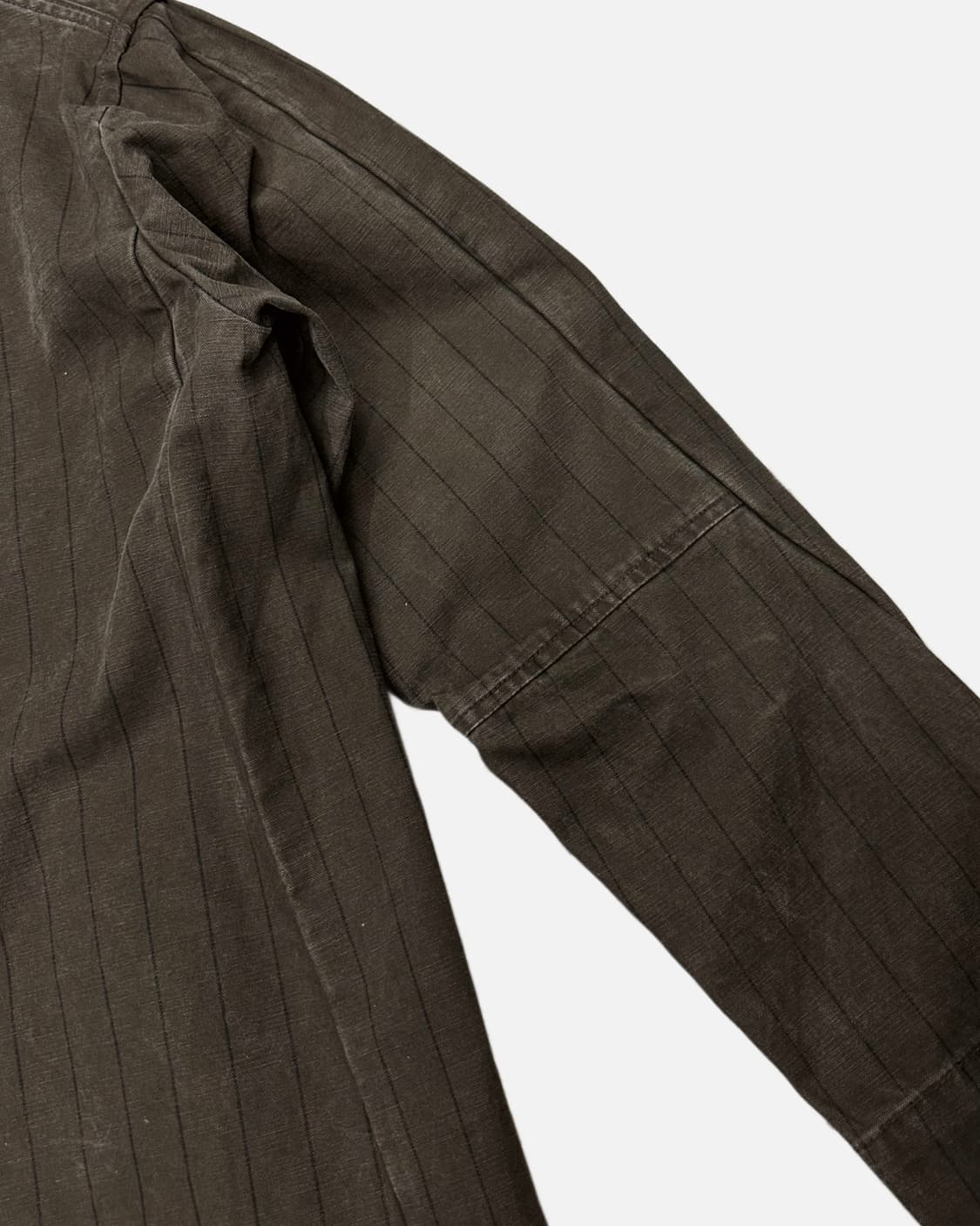 brown stripe vintage jacket 상품이미지5