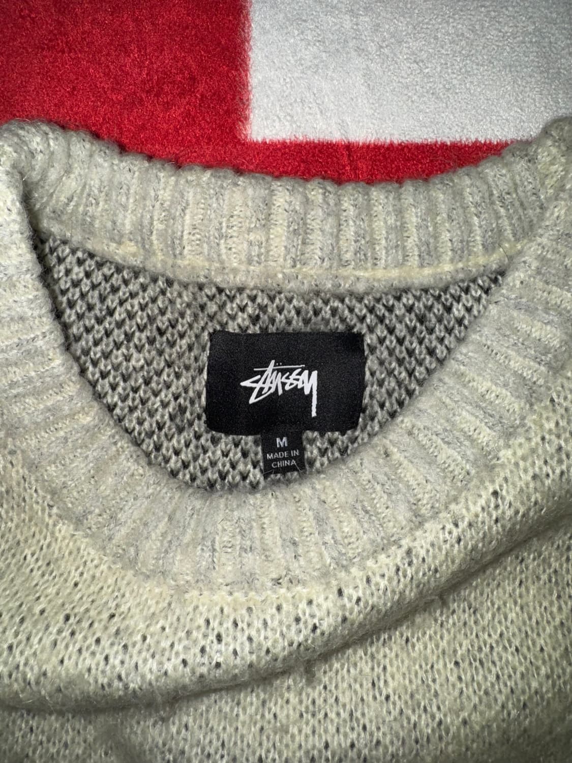 (m) 스투시 8볼 니트 상품이미지3