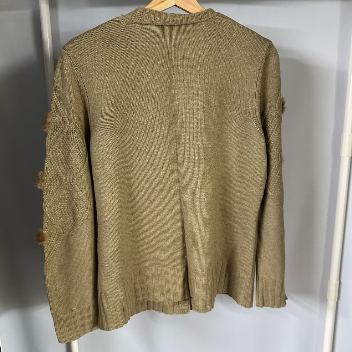 빈티지 에스카다 캐시미어 혼방 가디건 상품이미지4