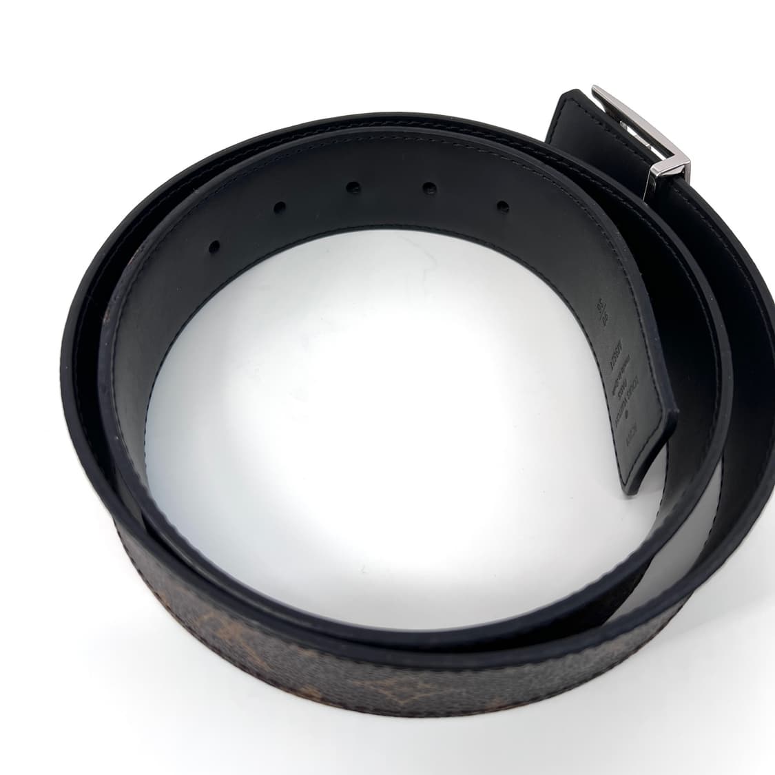 [90사이즈] 루이비통 LV 이니셜 리버서블 모노그램 벨트  상품이미지5