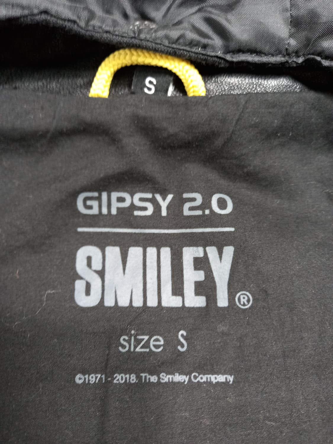 85-90 GIPSY+SMILEY 양가죽 라이더 자켓 블랙 M-09 상품이미지6