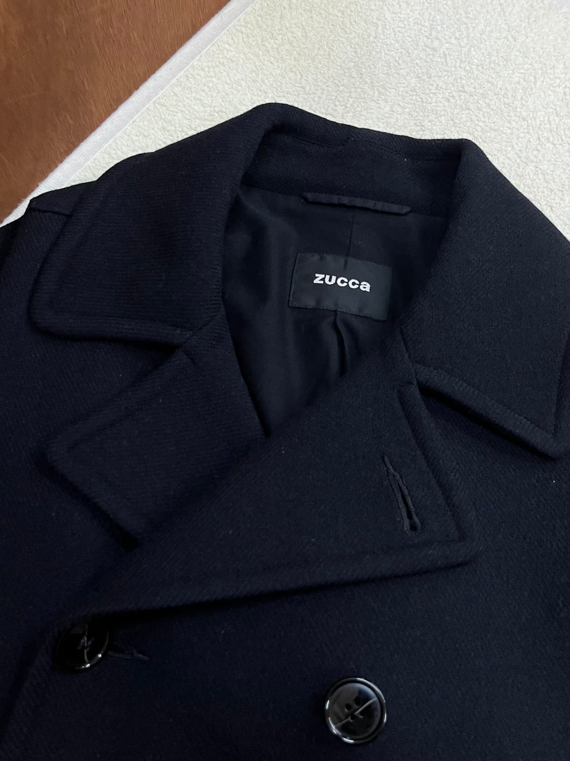 ZUCCA 피코트 네이비 상품이미지9