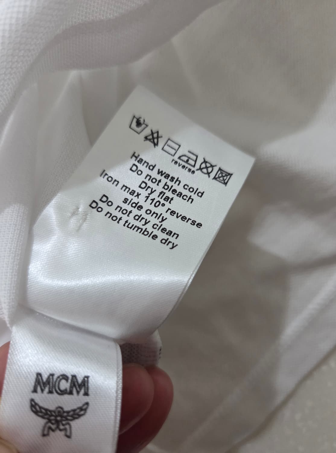 MCM 자카드 로고 카라 반팔 상품이미지6