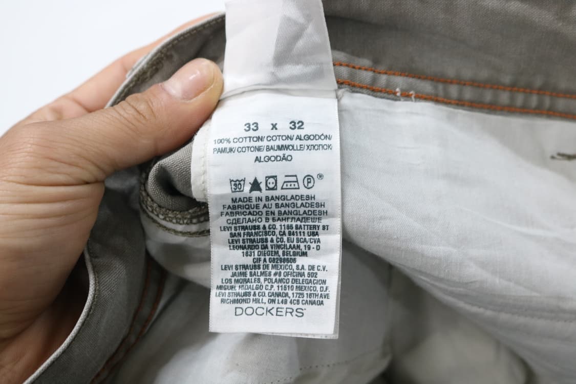 DOCKERS 도커스 퍼시픽 컬렉션 빈티지 카고 팬츠 (33x32) 상품이미지10