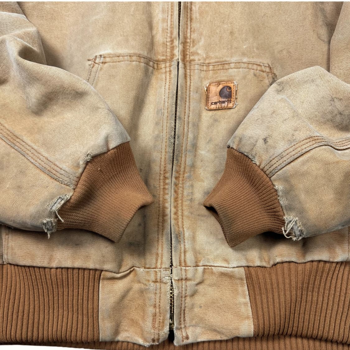 (M) 빈티지 칼하트 J130 BRN 덕 액티브 자켓 브라운 상품이미지3