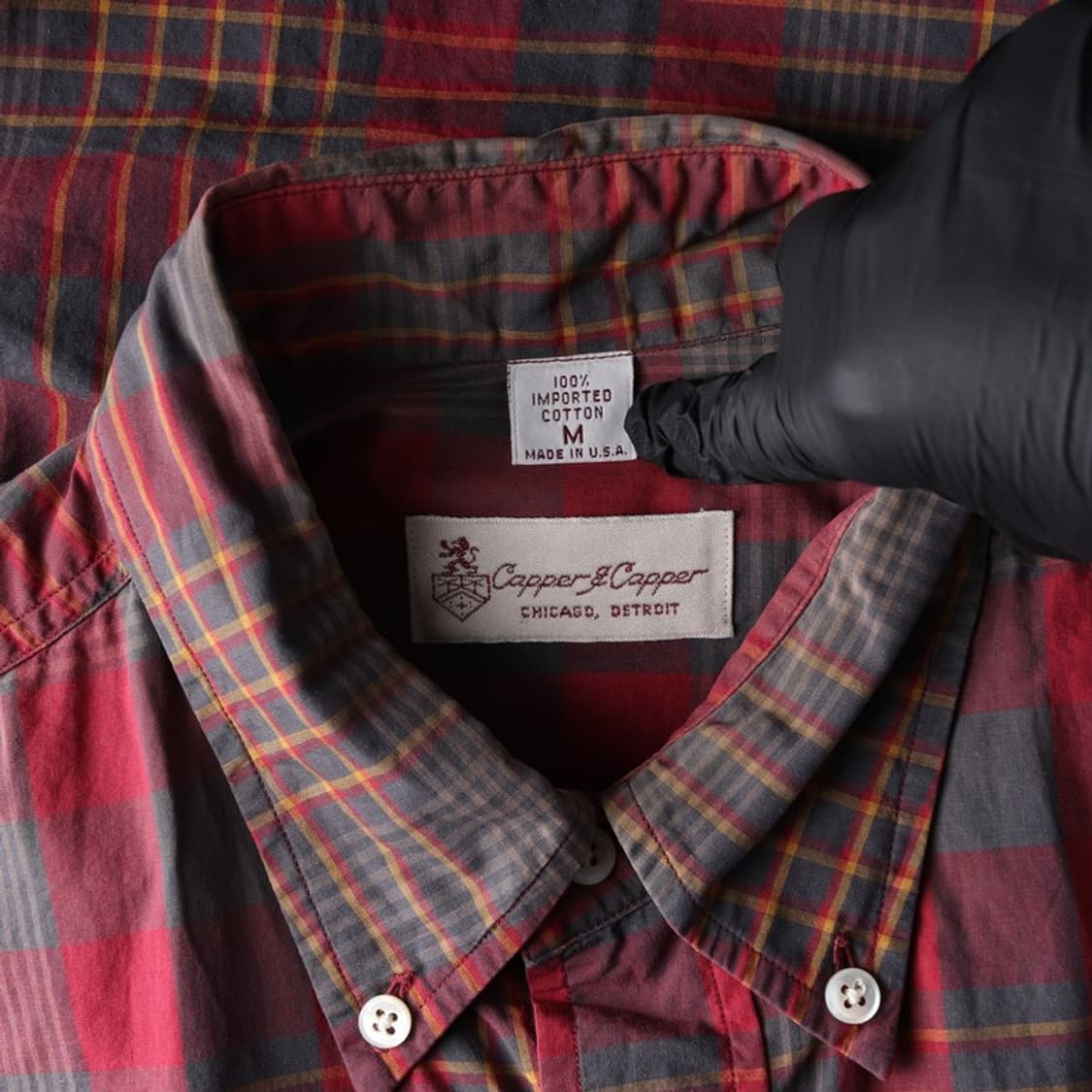 CAPPER&CAPPER 빈티지 셔츠 M 상품이미지5
