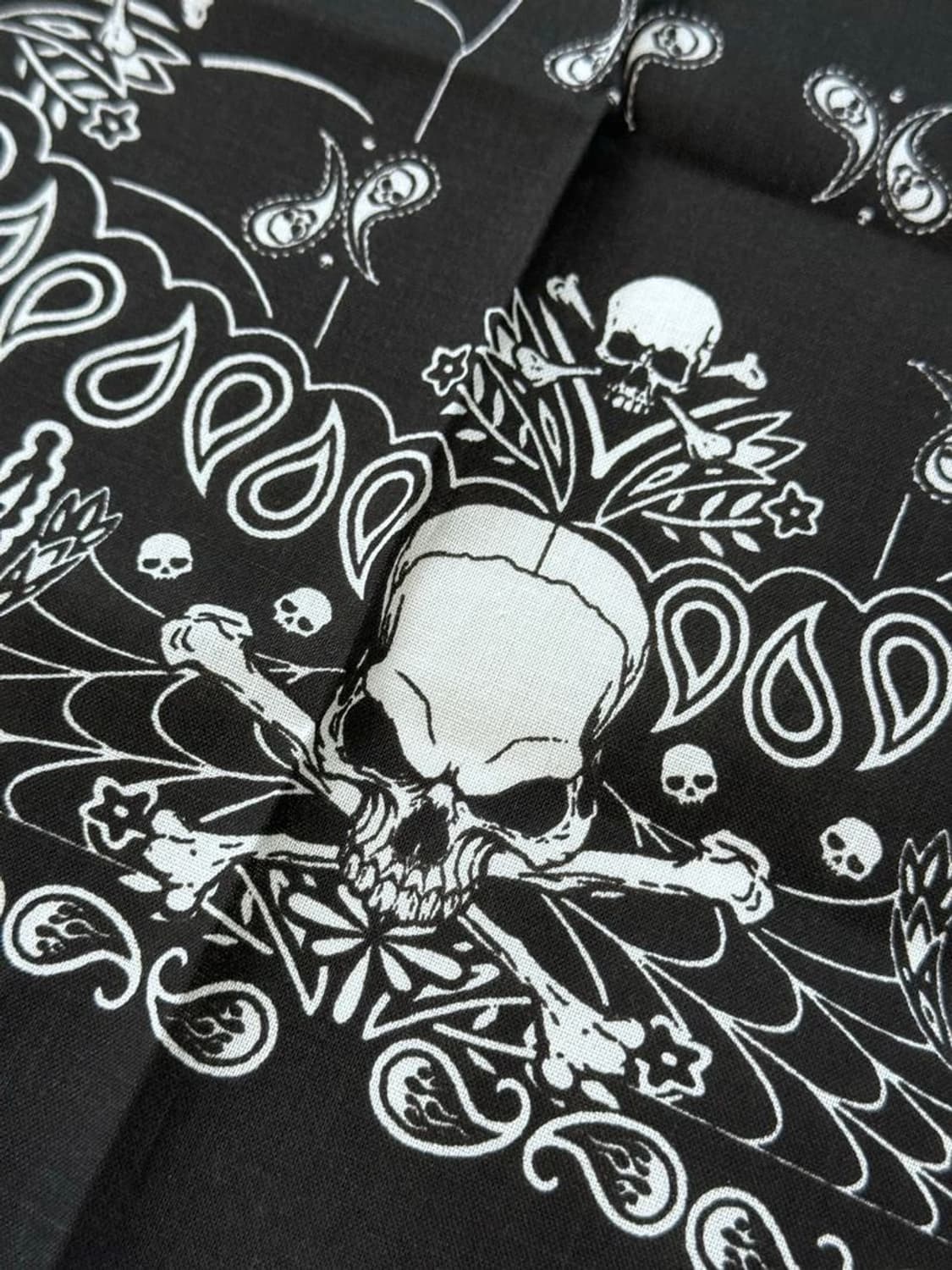 SKULL WEB BANDANA 스컬 웹 반다나 상품이미지6