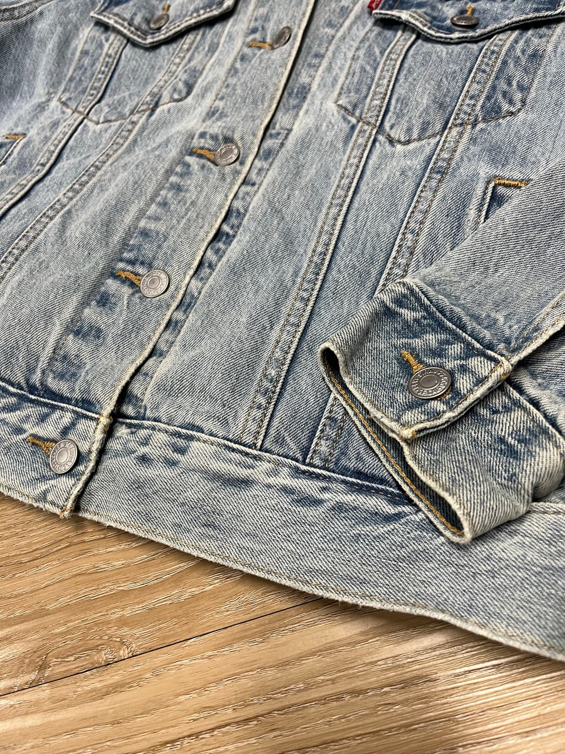 리바이스 엑스보이프렌드 트러커 데님자켓 상품이미지6