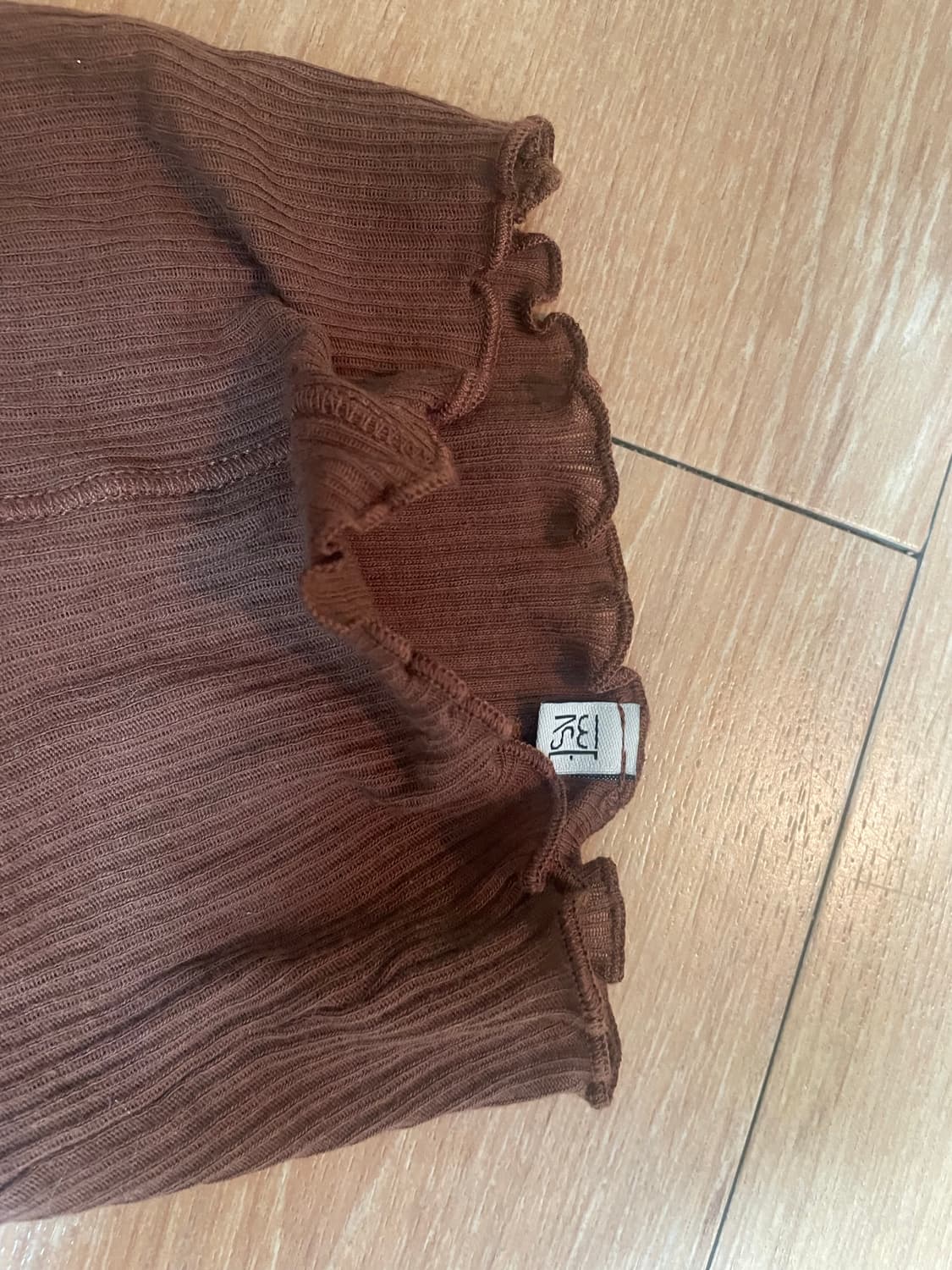 베이스레인지 baserange 터틀넥 (브라운) 상품이미지2