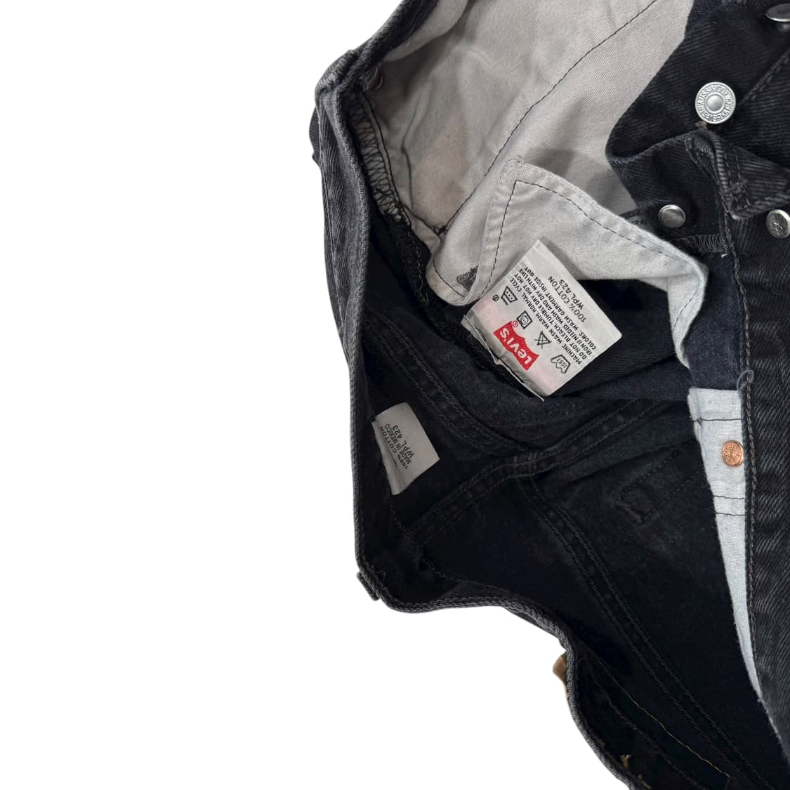 [29] 리바이스 501 블랙진 데님 청바지 [lv1068] 상품이미지4