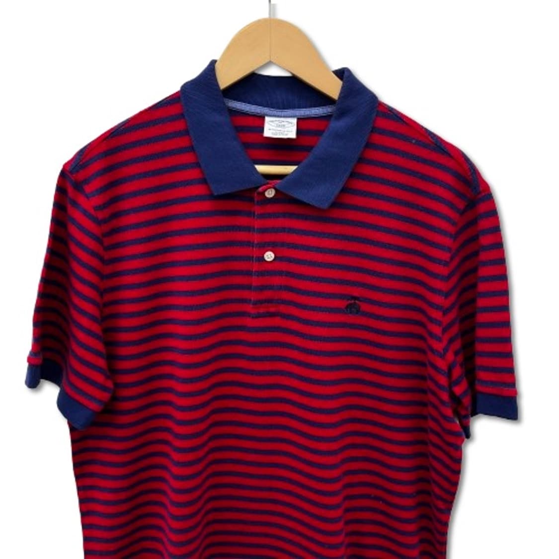 브룩스 브라더스 스트라이프 반팔 카라 티셔츠 상품이미지3