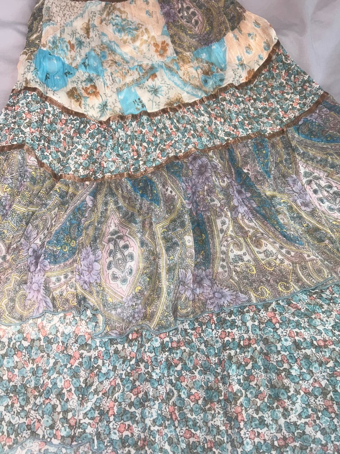 빈티지 히피 패치 윈터페어리 세트 와이즈걸 큐빈티지 상품이미지5