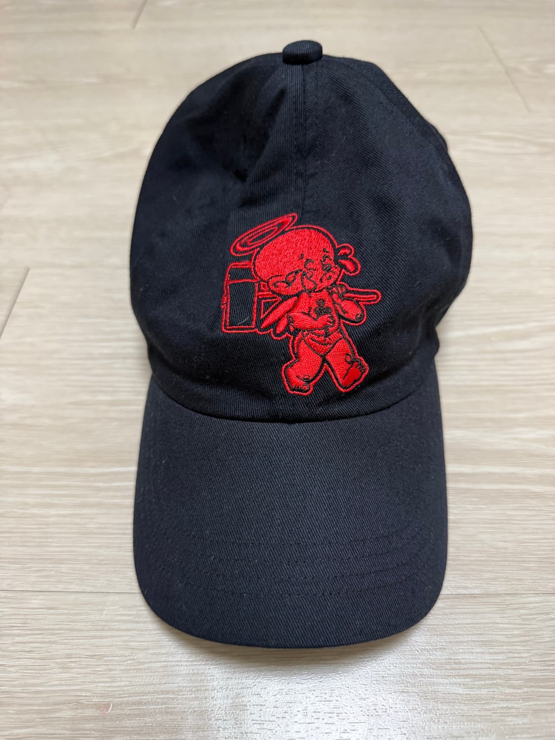 (OS)세인트미카엘x데님티어스 볼캡 팝니다 상품이미지1