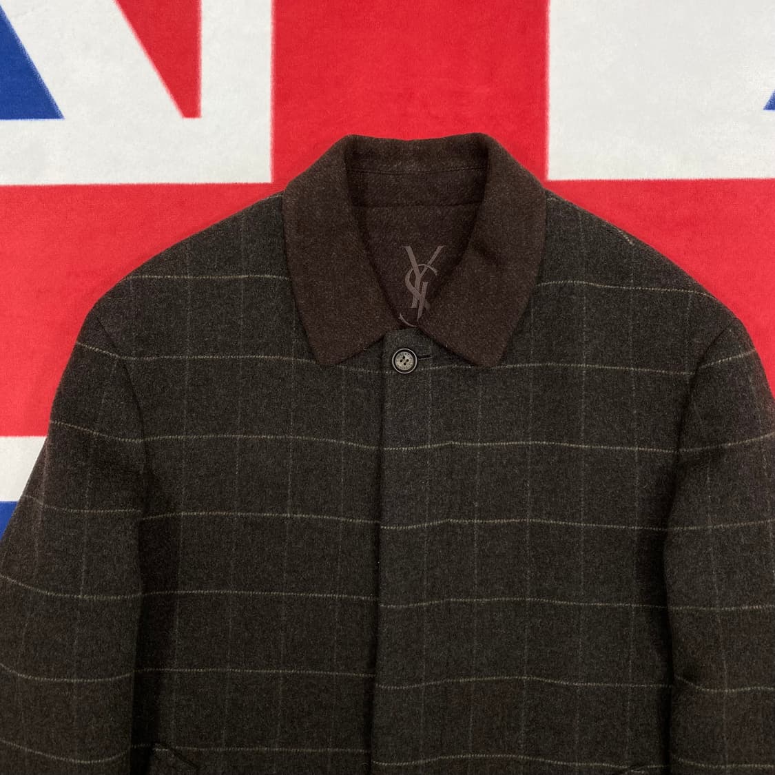 YSL 울 하프코트 100 상품이미지2