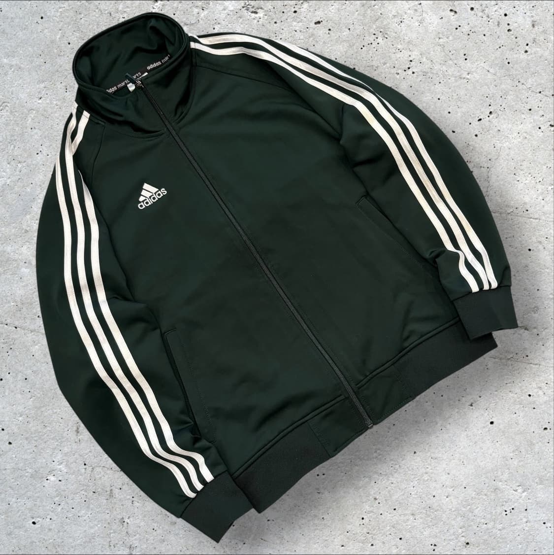 [M] 아디다스 삼선 트랙탑 져지 집업 그린 D96 상품이미지1