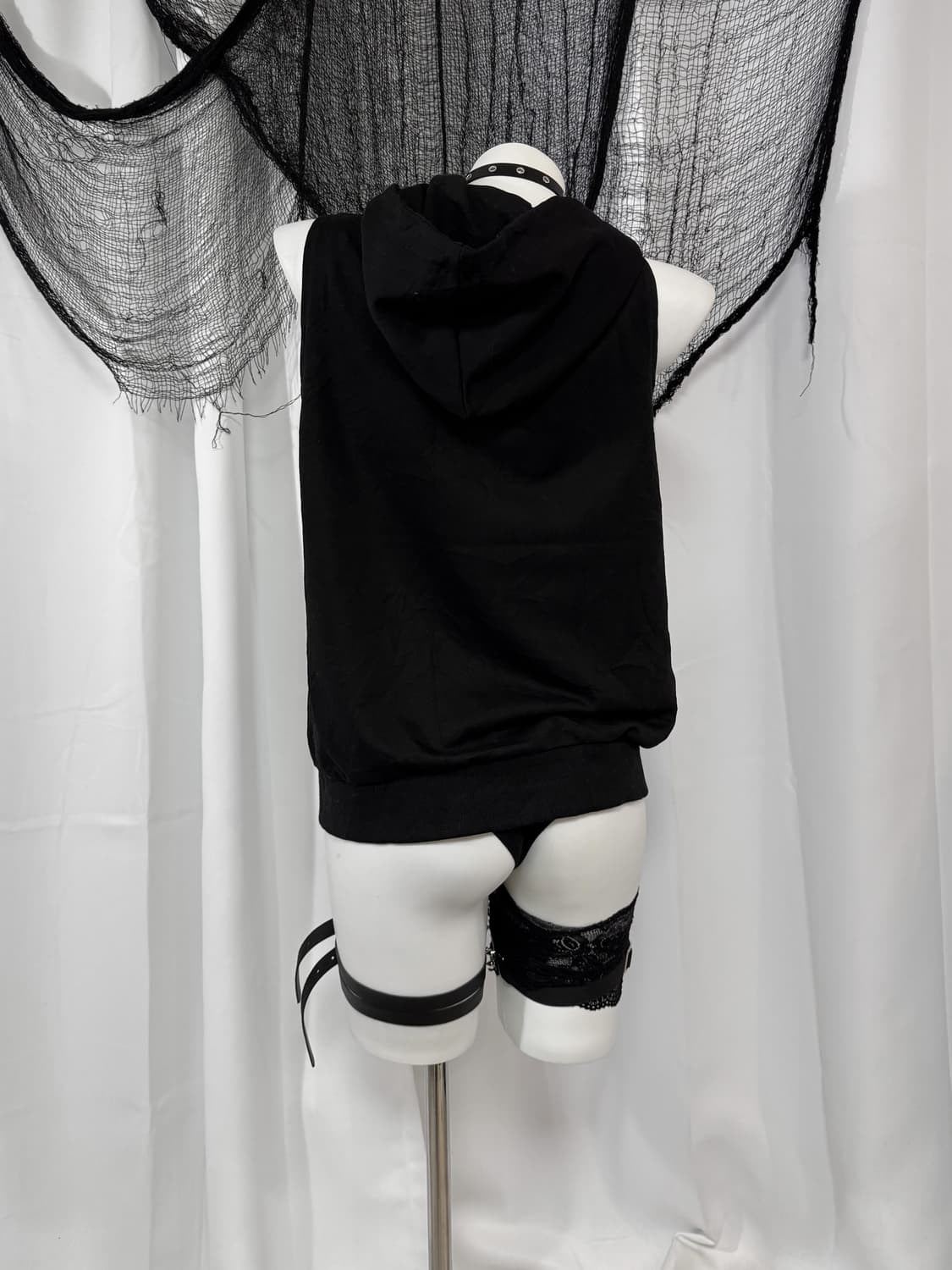 hood vest zip up 상품이미지3