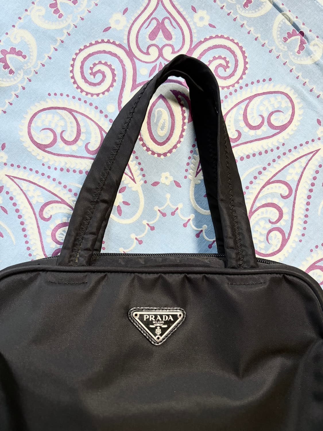 00s PRADA Tessuto mini tote 프라다 테수토 백 상품이미지2