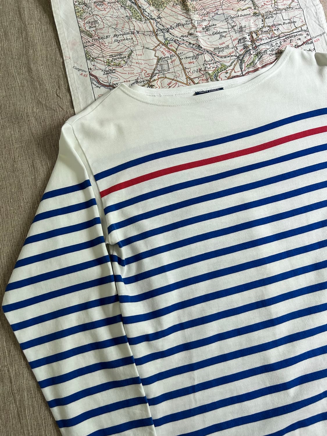 세인트 제임스 마리니에르 단가라 스트라이프 티 Made in France 상품이미지2