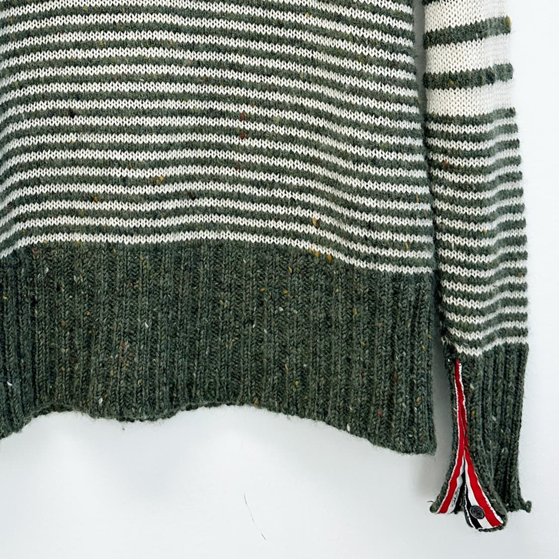 톰브라운 울 100% 페어아일 니트 스웨터 파워 정품 여성 1 상품이미지3