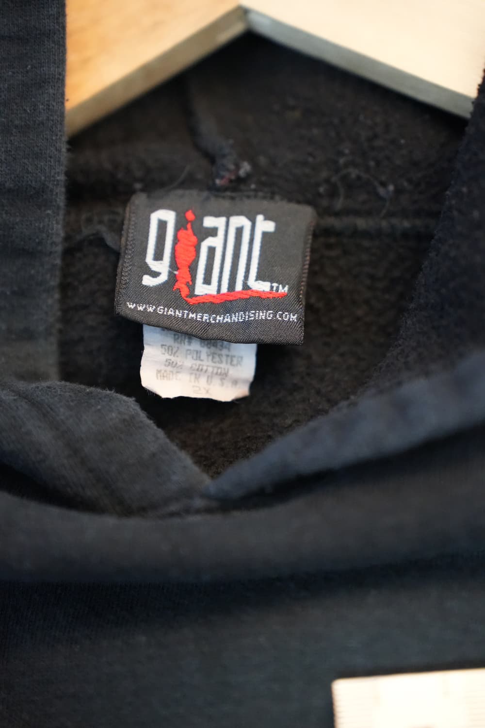 (2XL) 90s 빈티지 메탈리카 로고 후드티 밴드티 상품이미지4