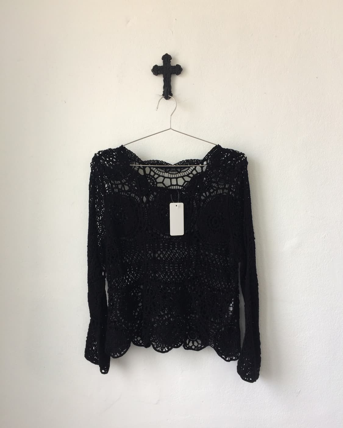 Pattern net knit 상품이미지2