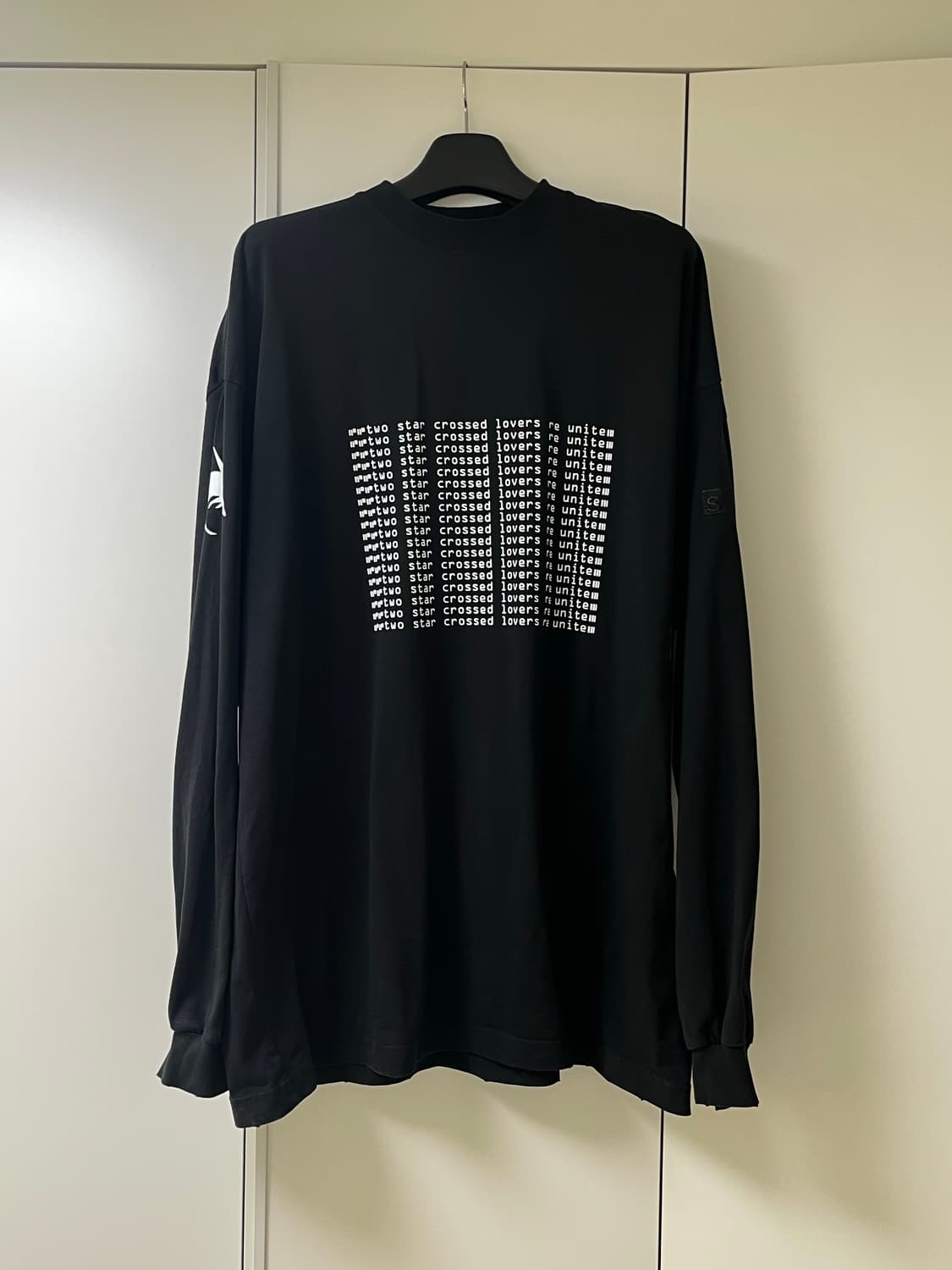 서울 오버사이즈드 롱슬리브 WASHED BLACK 상품이미지2