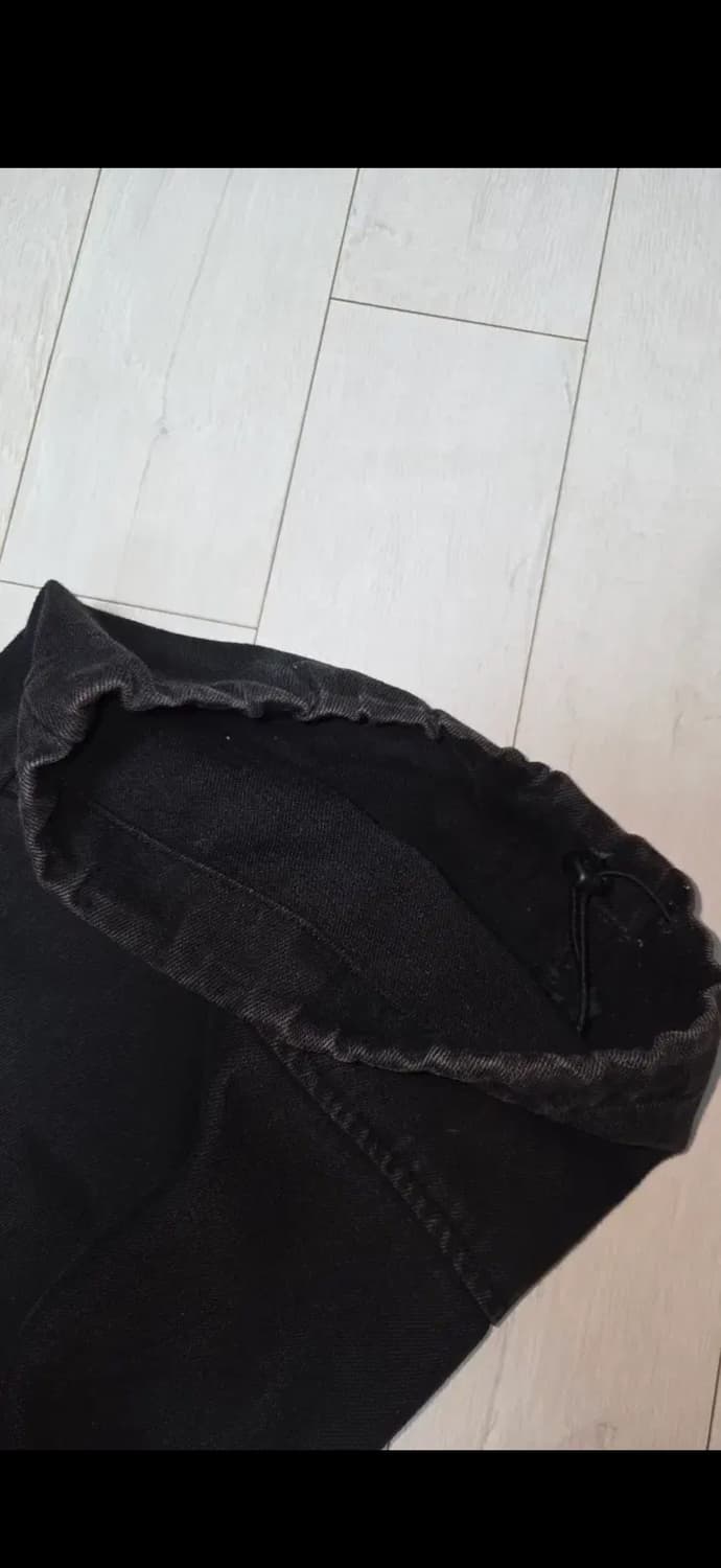 [1] 해칭룸 밀팬츠 워시드 블랙 상품이미지3