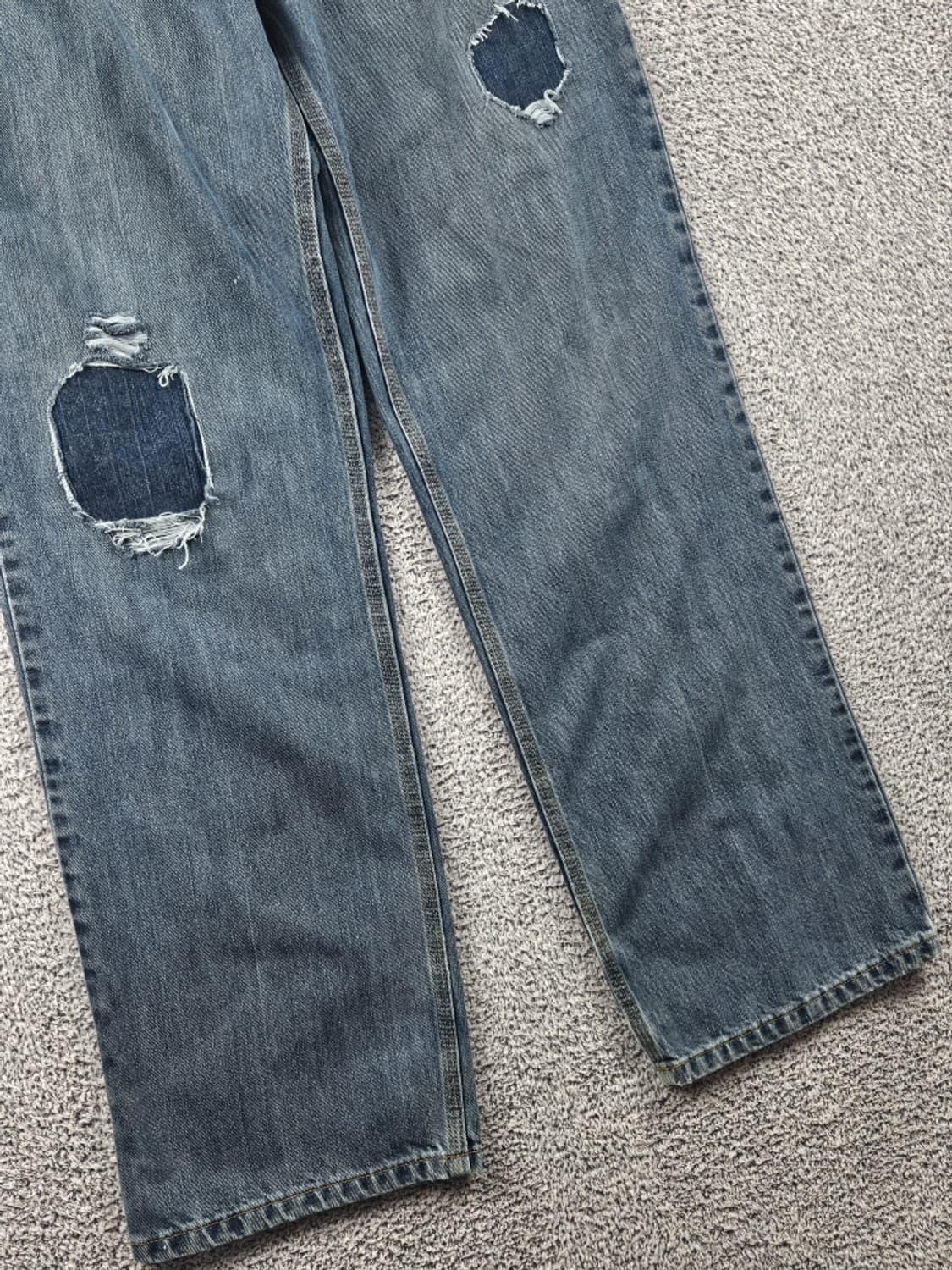 칼하트 리페어 밴딩 커스텀 데님 팬츠 ( 38X34 ) / 10634 상품이미지6