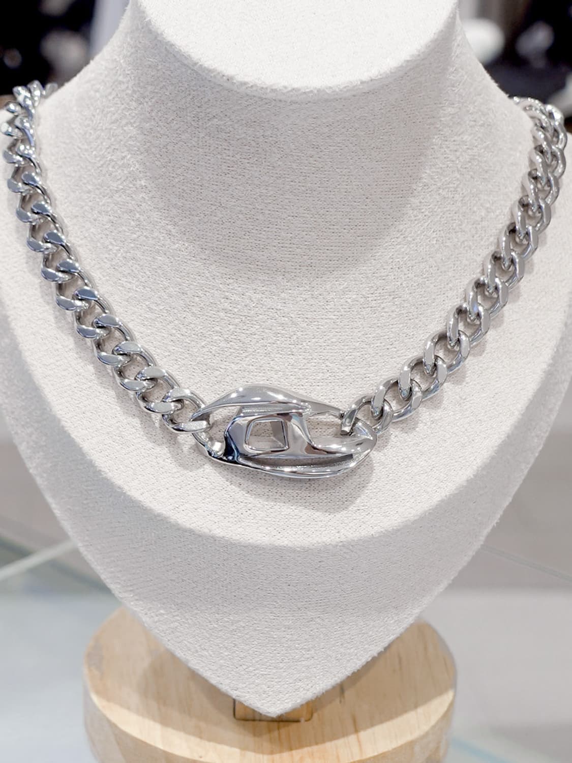 디젤 실버 체인 목걸이 상품이미지3