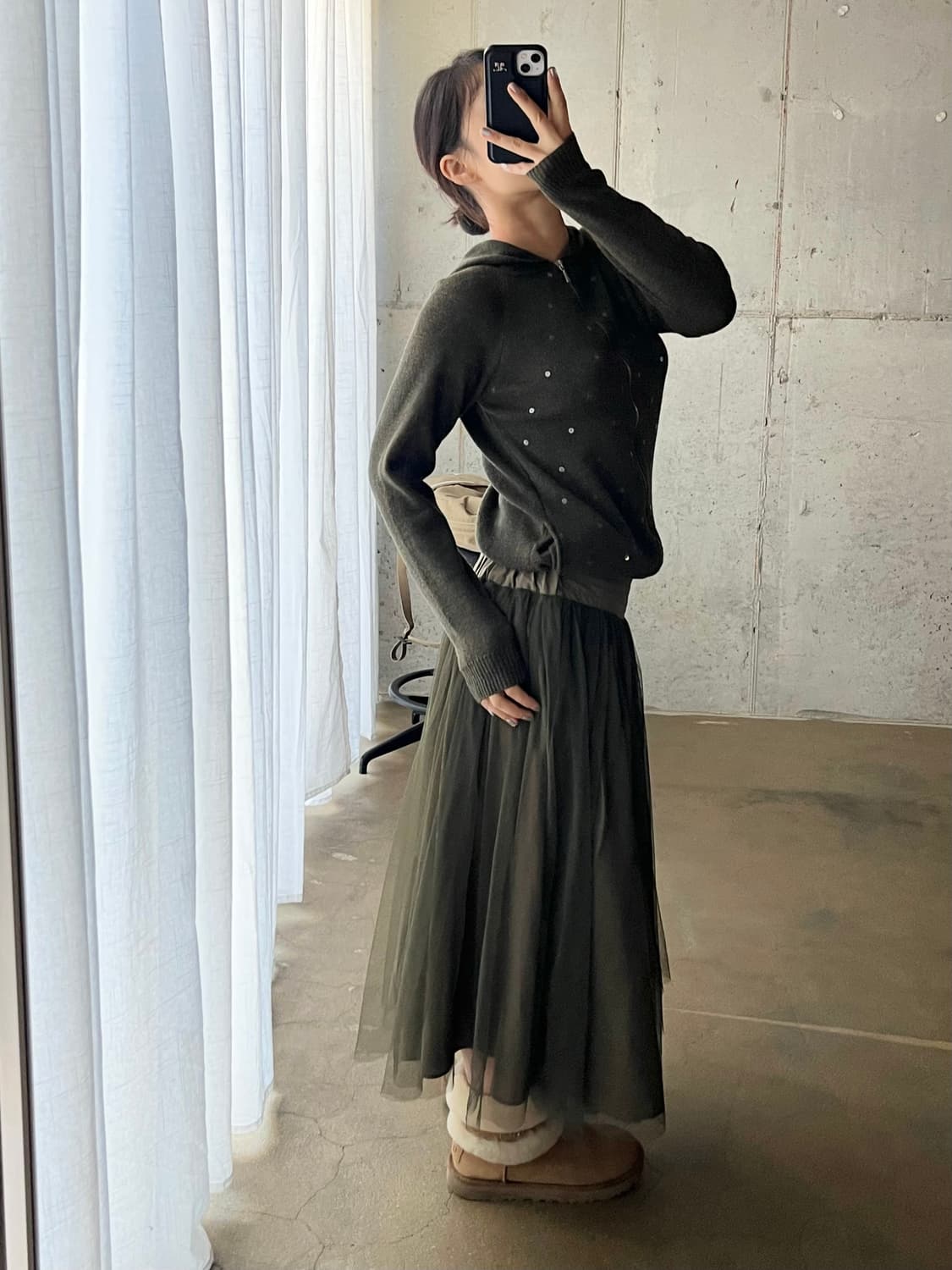 00s marc jacobs 마크제이콥스 스팽글 후드 집업 상품이미지4