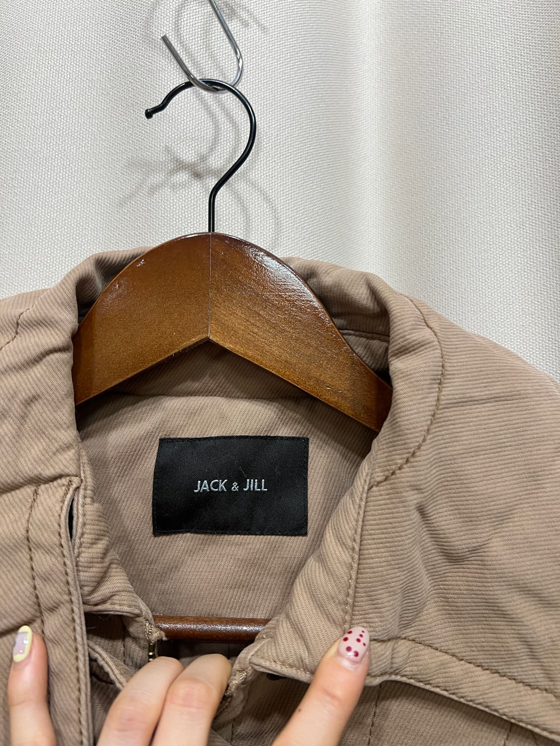 JACK&JILL 빈티지 여성 코튼 자켓  상품이미지5