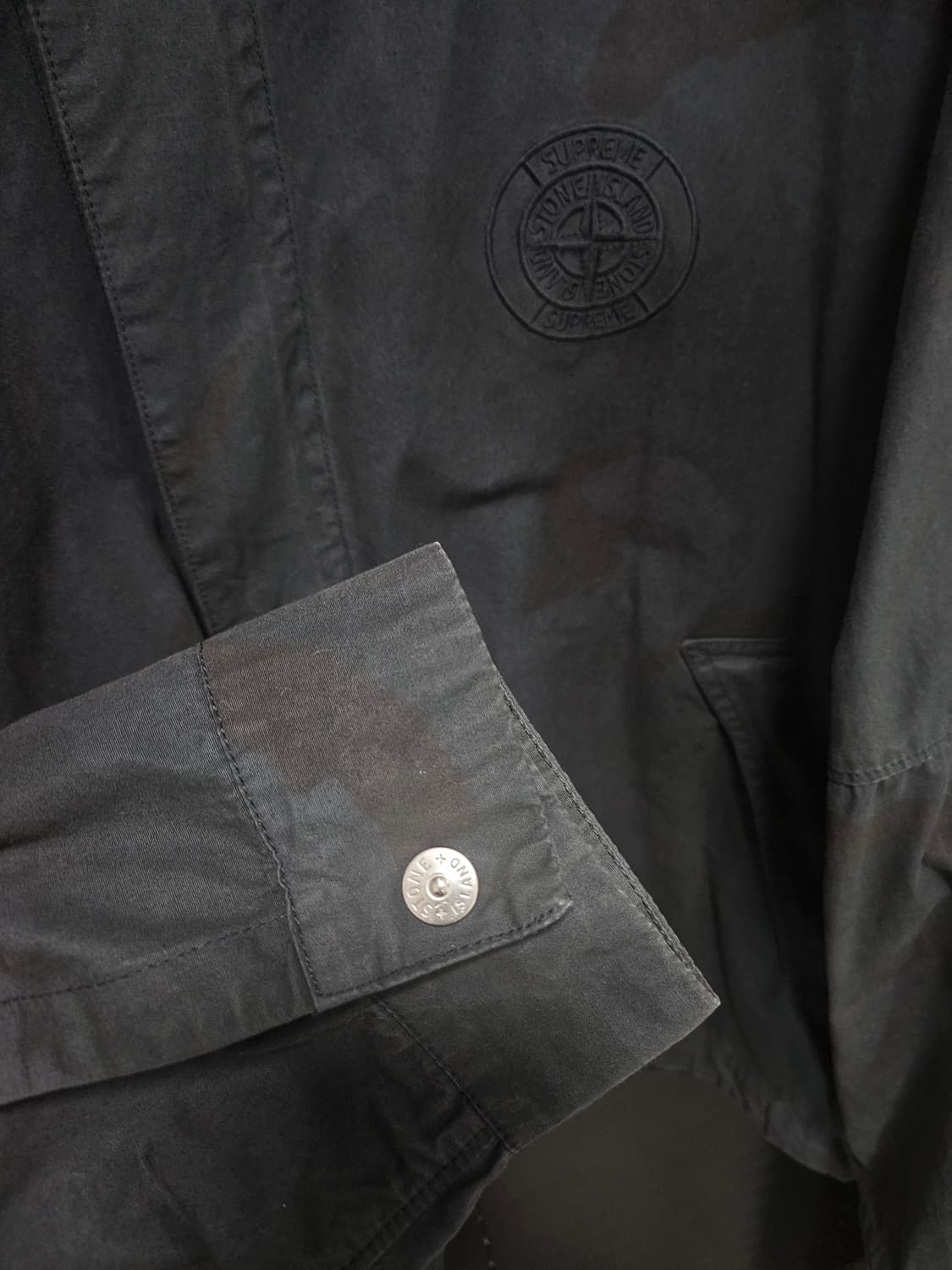 스톤아일랜드 슈프림 슈스톤 라이엇 카모 자켓 XL 상품이미지9