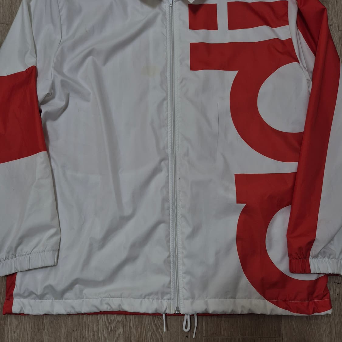 아디다스 빅로고 코치 바람막이 자켓 3XL(115) 상품이미지3