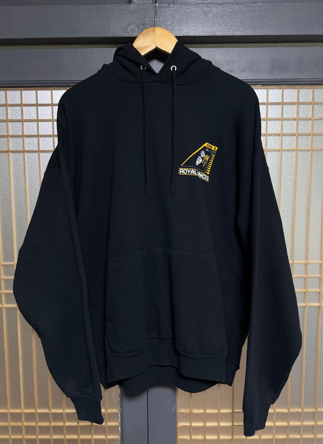 XL 빈티지 헤인즈 무사 그래픽 후드티 상품이미지2