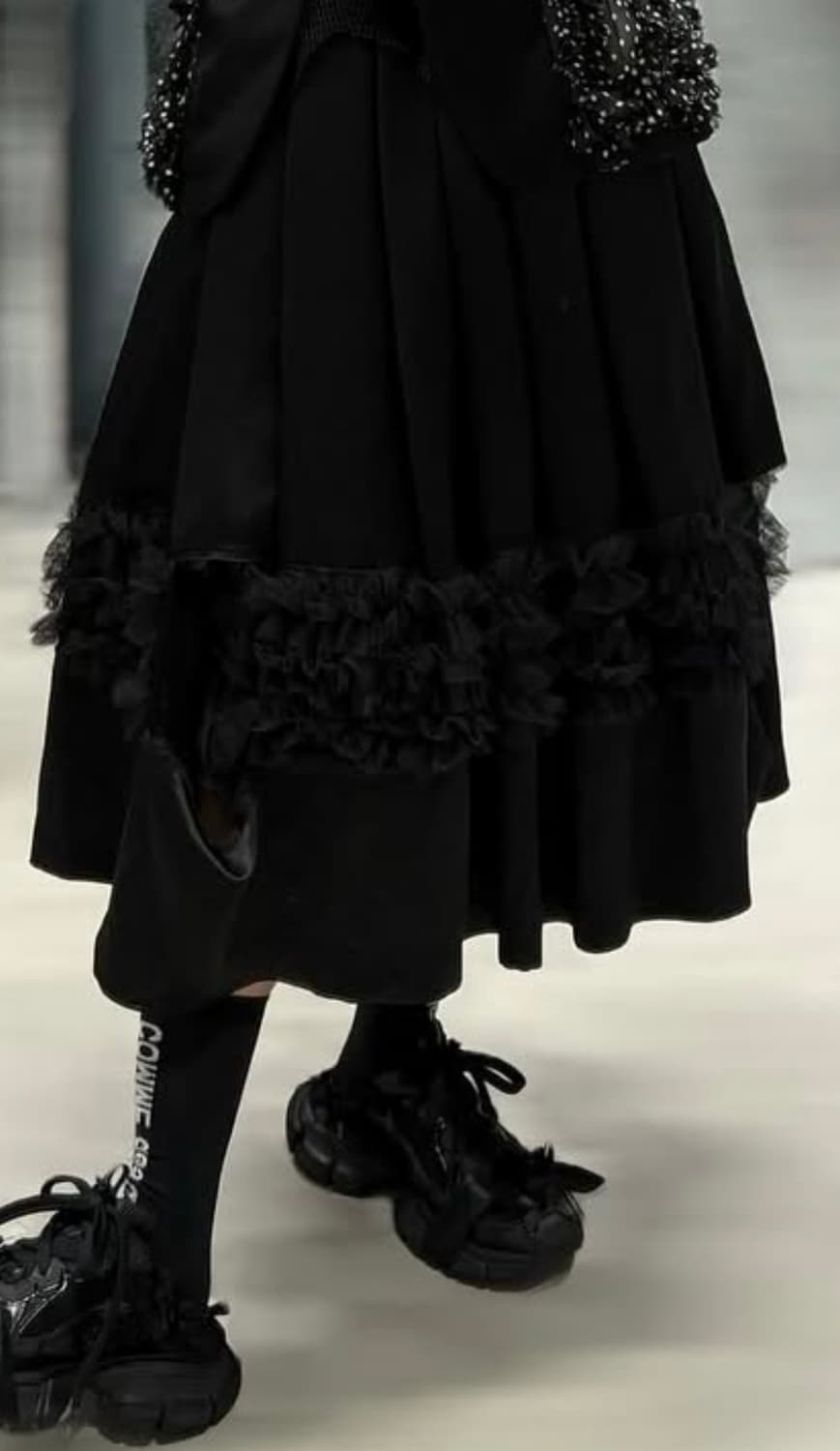꼼데가르송 black 25ss skirt 상품이미지2
