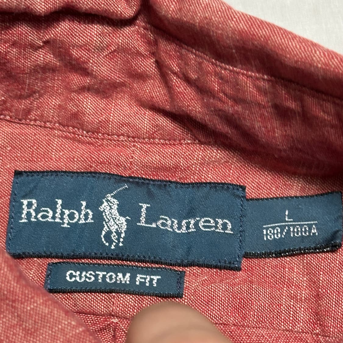 L 폴로랄프로렌 솔리드 린넨셔츠 상품이미지3