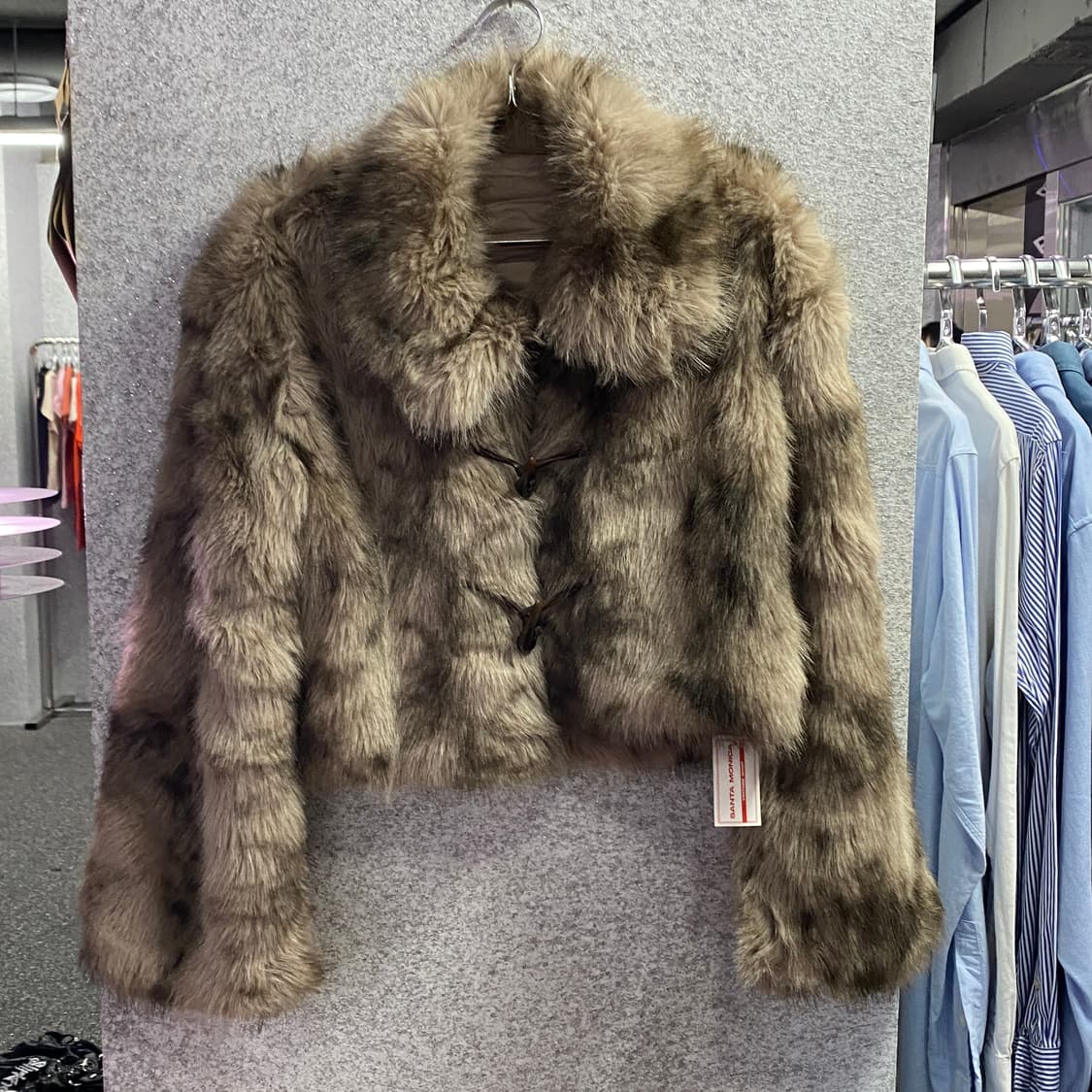 빈티지 y2k 더플 퍼 자켓 B3183 상품이미지2