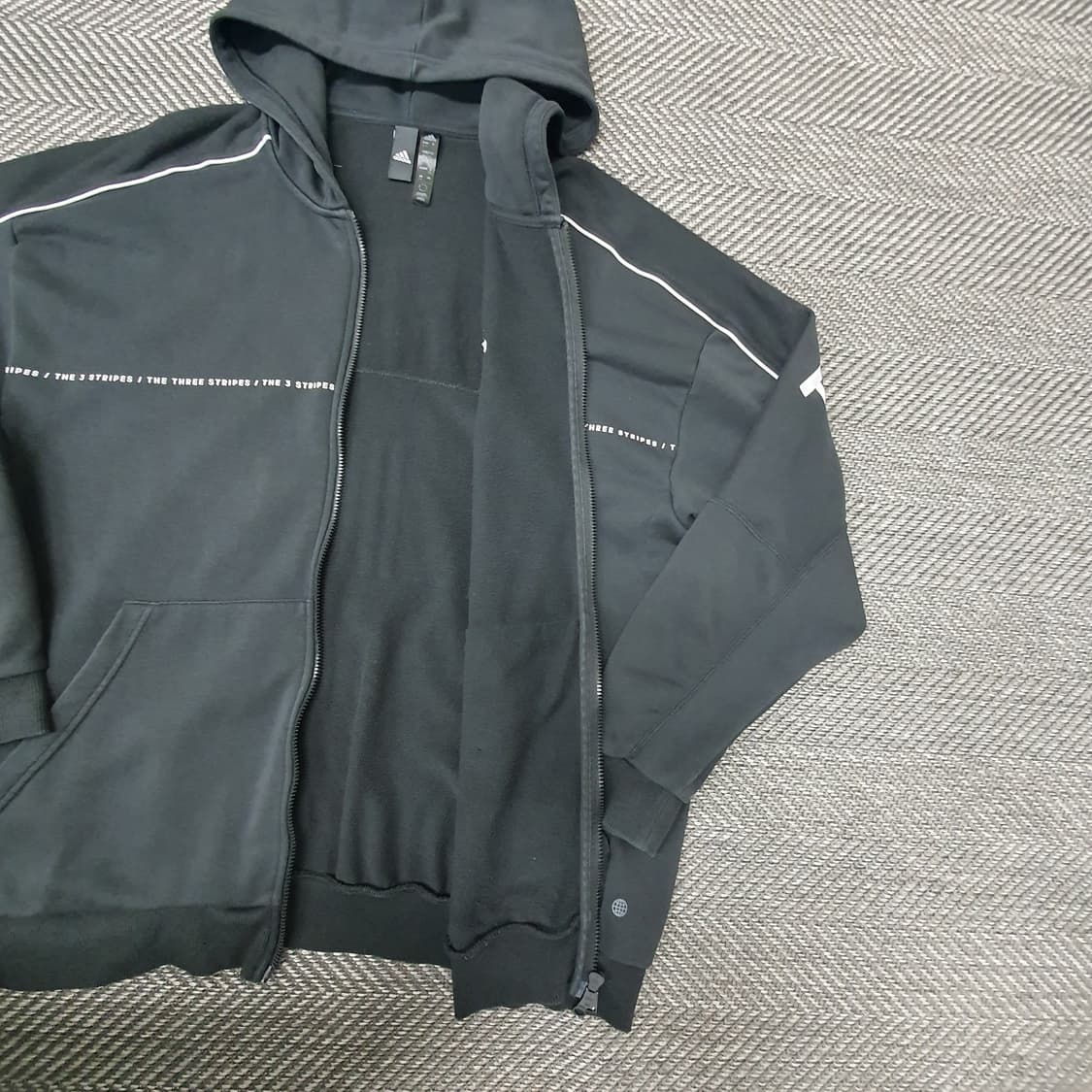 아디다스 오버핏 후드집업 남자115 상품이미지7