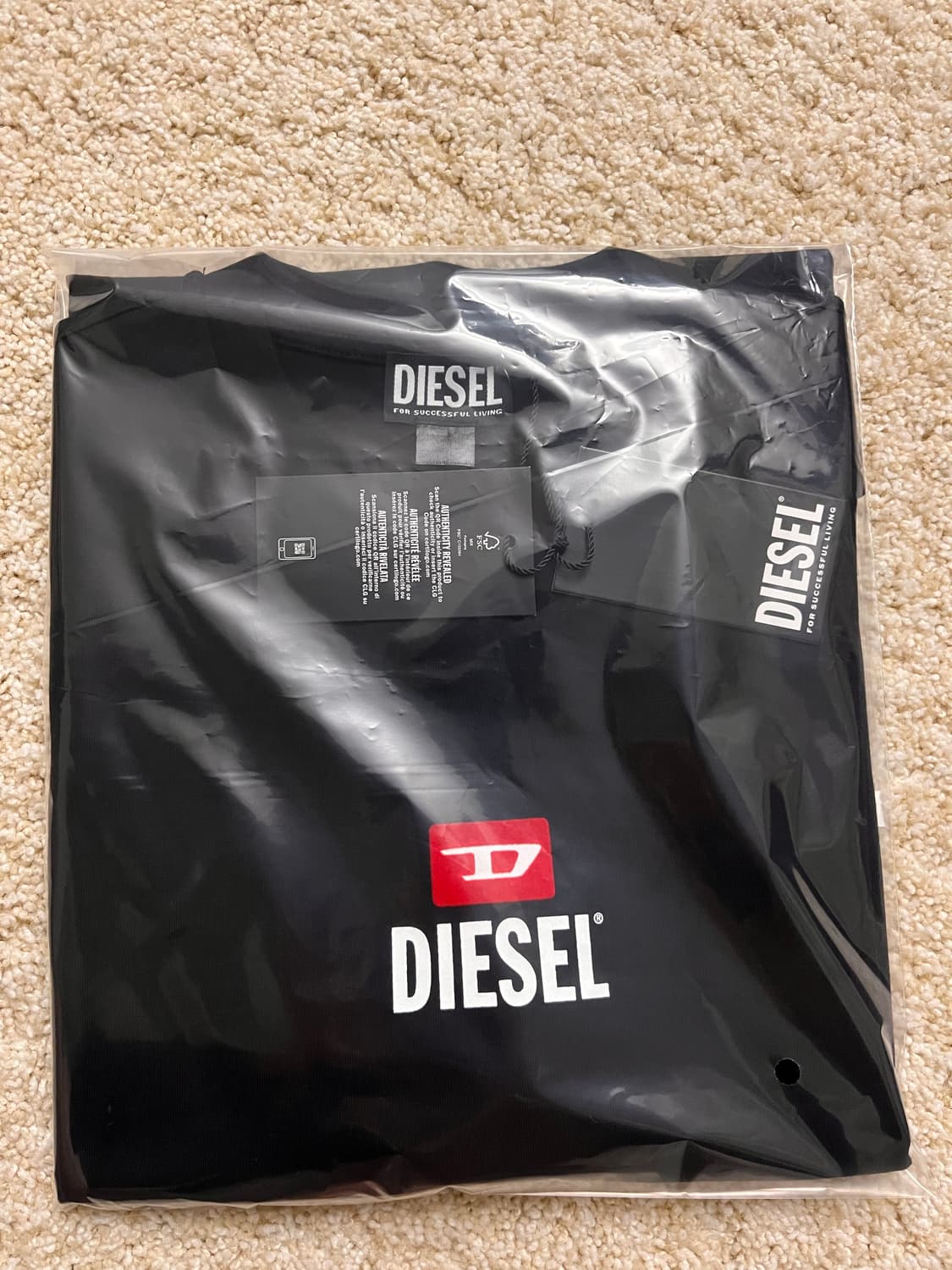 [USA 라인] 디젤 Diesel 반팔티, T-DIEGO-LOGO 상품이미지6