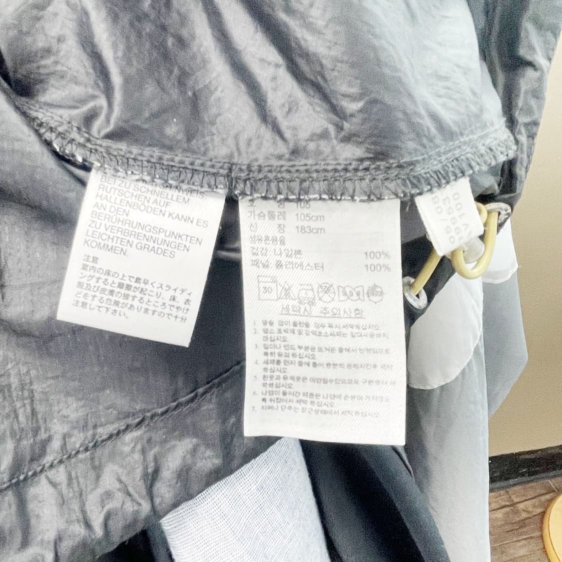 아디다스 빈티지 남성 얇은 바람막이재킷 105 진스센스 상품이미지5