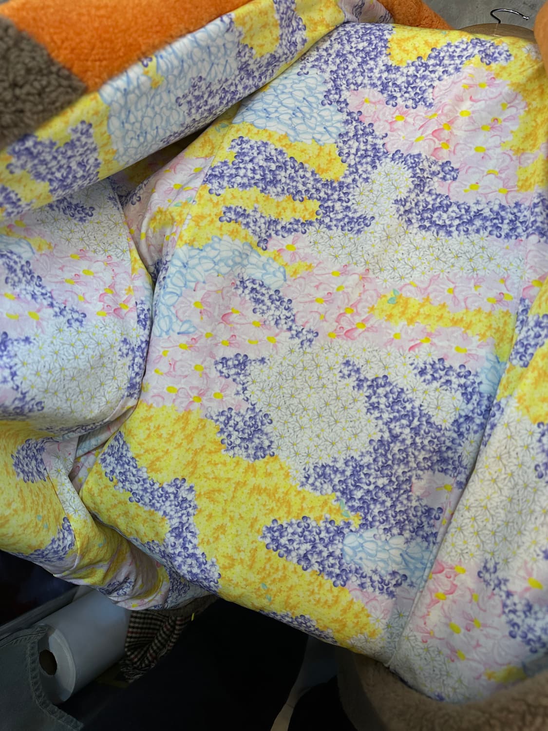 삭스 파츠 램스킨 시어링 롱 코트 1 고소영 코트 상품이미지5