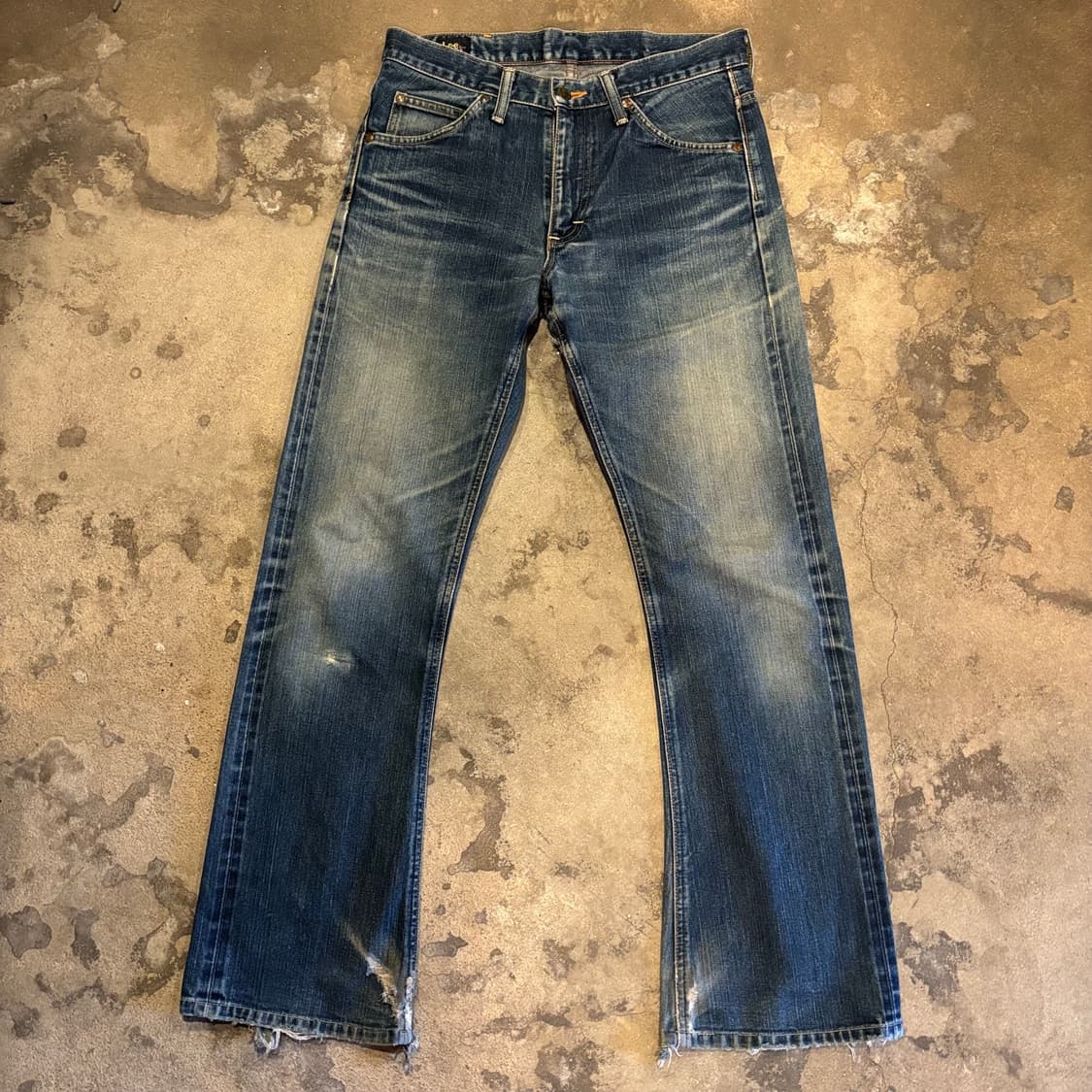 일본 리 0102 부츠컷 셀비지 상품이미지3