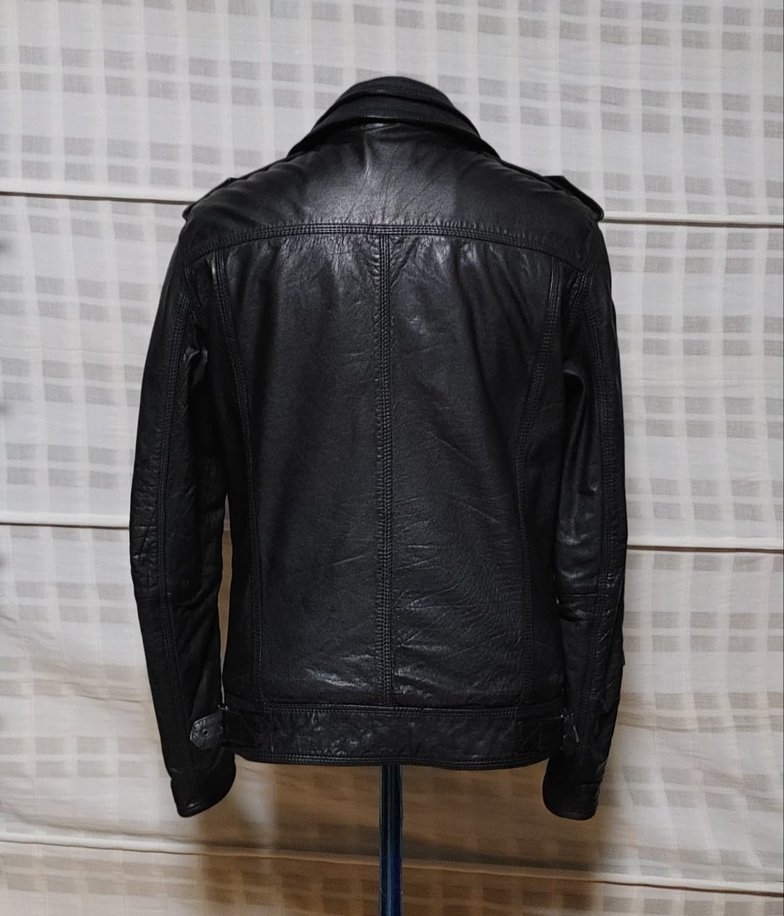 (100% 가죽) 슈퍼드라이 베컴 가죽 자켓 S (95~100) 상품이미지2