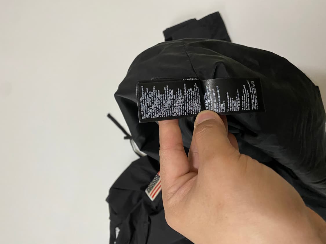 슈프림 노스페이스 고어텍스 블랙 자켓 상품이미지7
